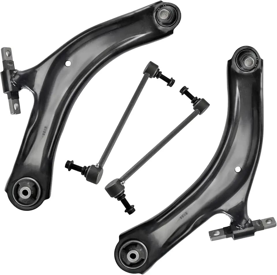 ASTRAPRO - Front End 4pc Suspension Kit for Nissan Rogue 2008 2009 2010 2011 2012 2013, 2 Lower Control Arms w/Ball Joints + 2 Sway Bar Links, 2014-2015 Nissan Rogue Select, Replacement
