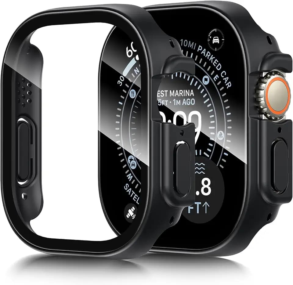 LK Case for Apple Watch Ultra 3/Ultra 2/Ultra 49mm with Screen Protector