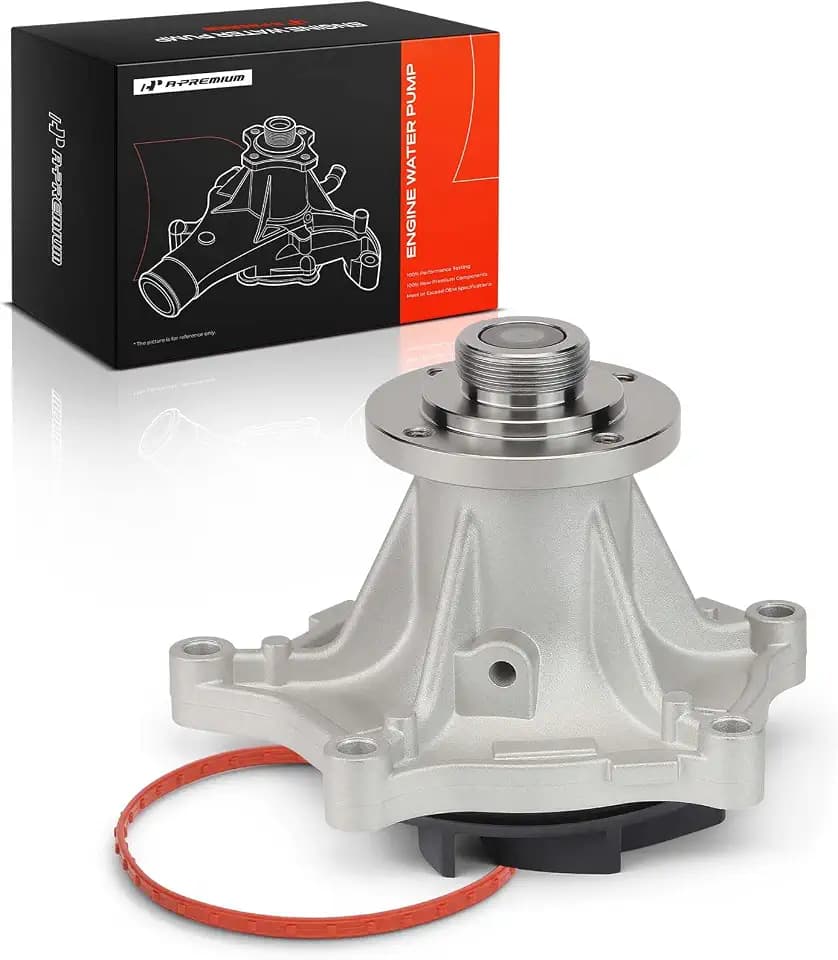 A-Premium Engine Water Pump with Gasket Compatible with Ford F-250 Super Duty 2008-2010, F-350 Super Duty 2008-2010, V8 6.4L