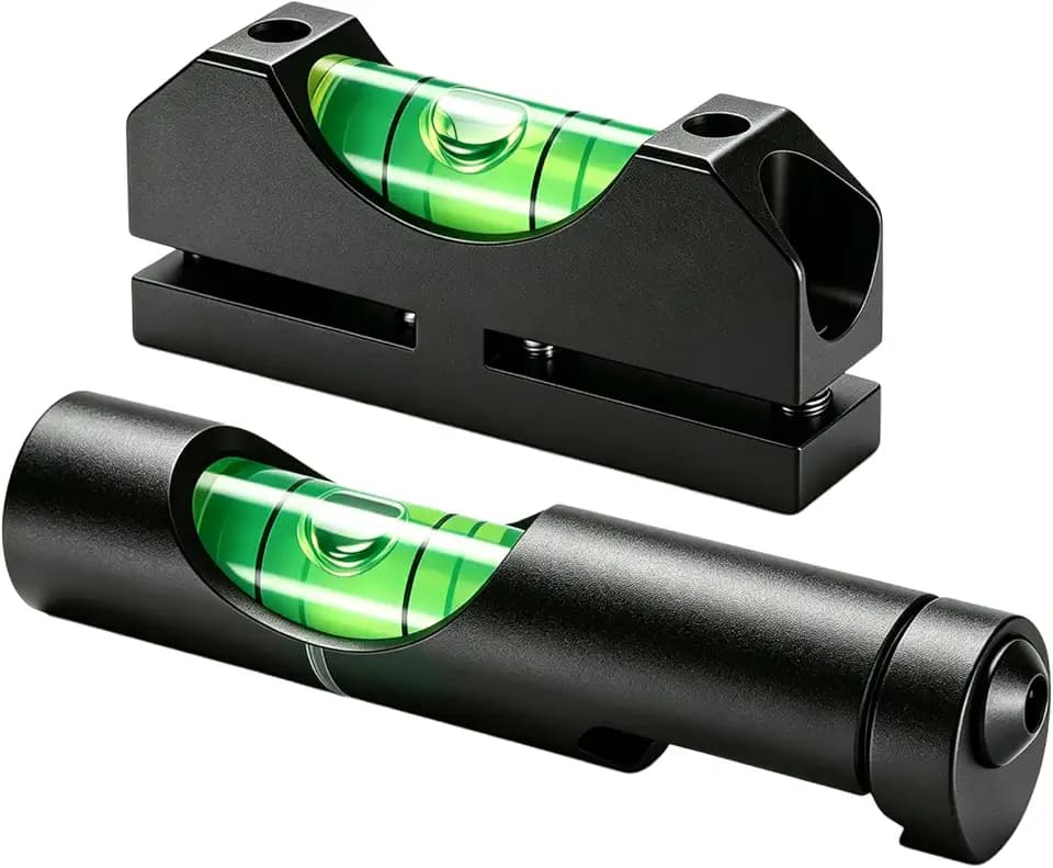 Scope Level Scope Leveling Kit High Precision Magnetic Scope Bubble Level Tool Black
