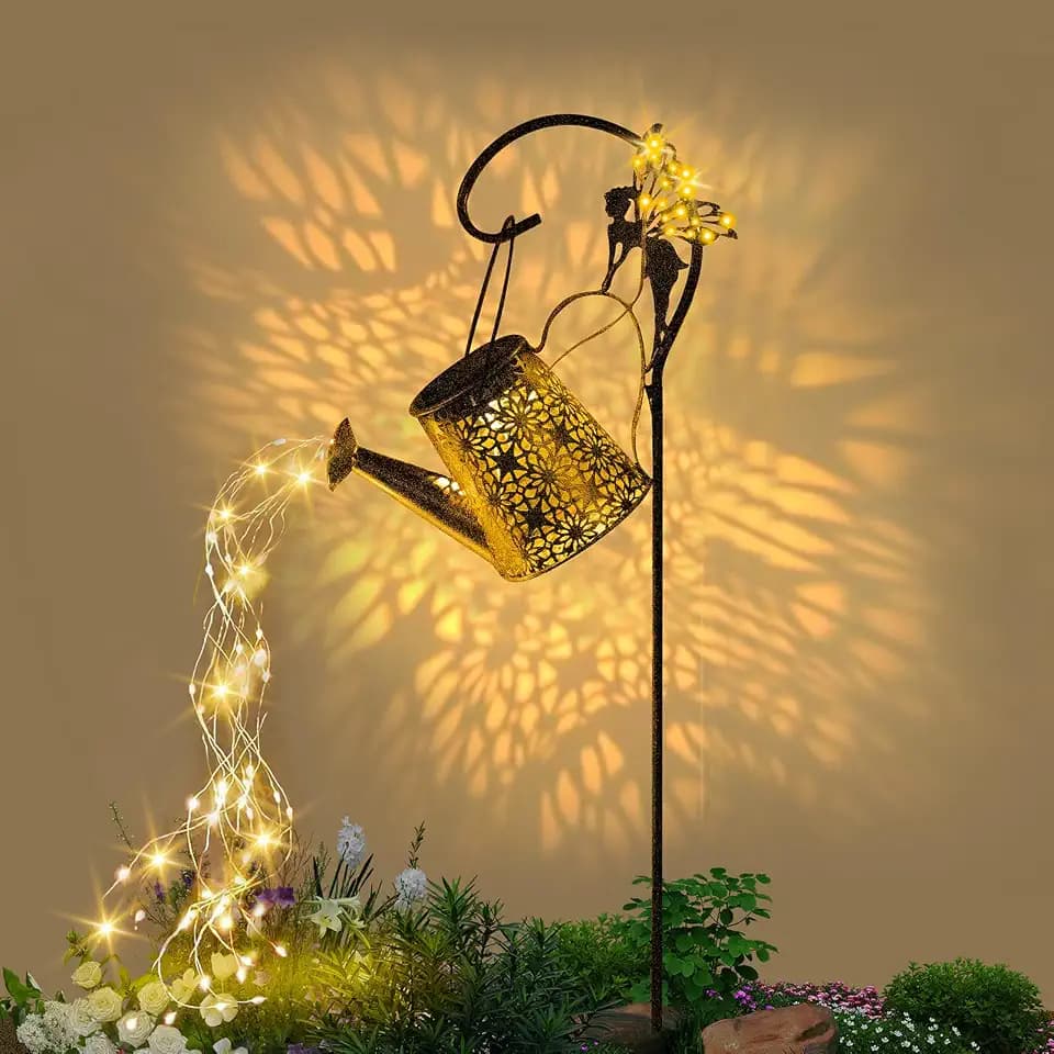 Solar Watering Can Light, Solar Outdoor Decorative,Garden Decor Lights