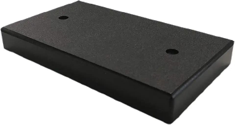 Bert's Custom Tackle 6" Transducer Mounting Board, Black