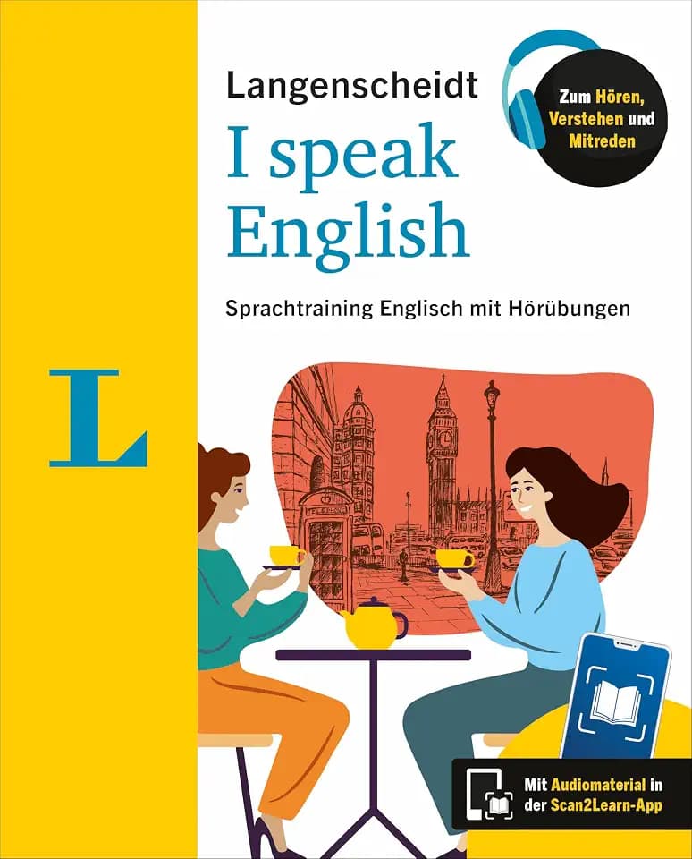 Langenscheidt I speak English: Sprachtraining Englisch mit Hörübungen in der Scan2Learn-App (Langenscheidt Ich spreche …)