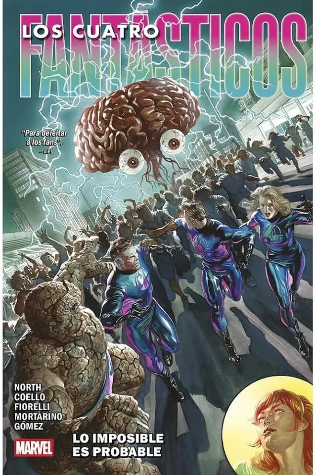 Marvel premiere los 4 fantásticos de ryan north 3. lo imposible es probable