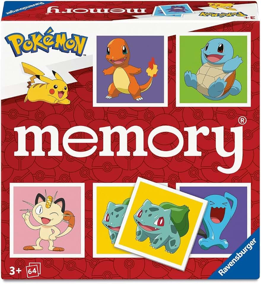 Ravensburger Kinderspiel Pokémon Memory - Spiele-Klassiker ab 3 Jahre