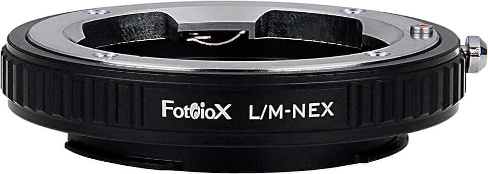 Fotodiox Lens Mount Adapter Compatible with Leica M Lenses on Sony E-Mount Cameras