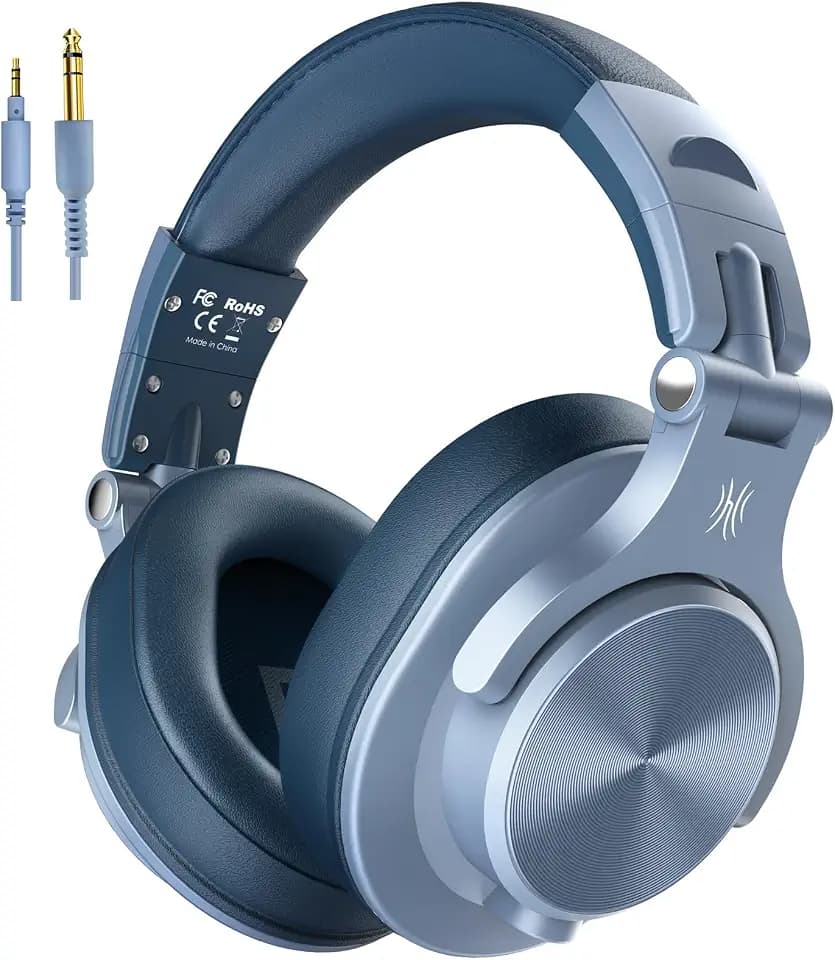 OneOdio A71 Hi-Res Wired Over-Ear Studio Headphones for DJ, Mixing - SB