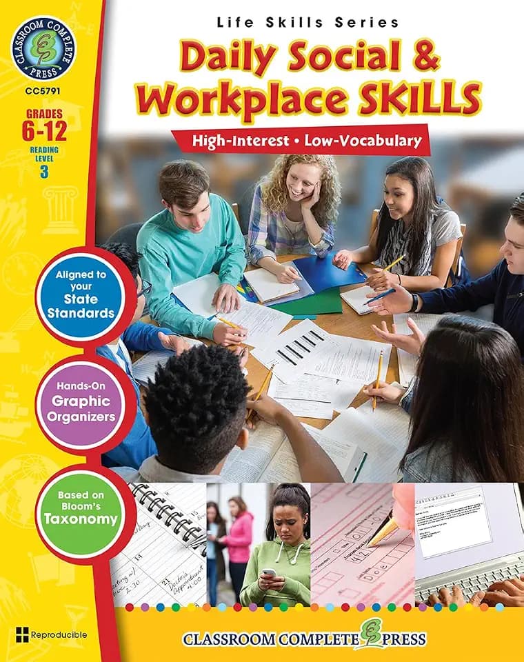 Daily Social & Workplace Skills Gr. 6-12 (Life Skills Series)