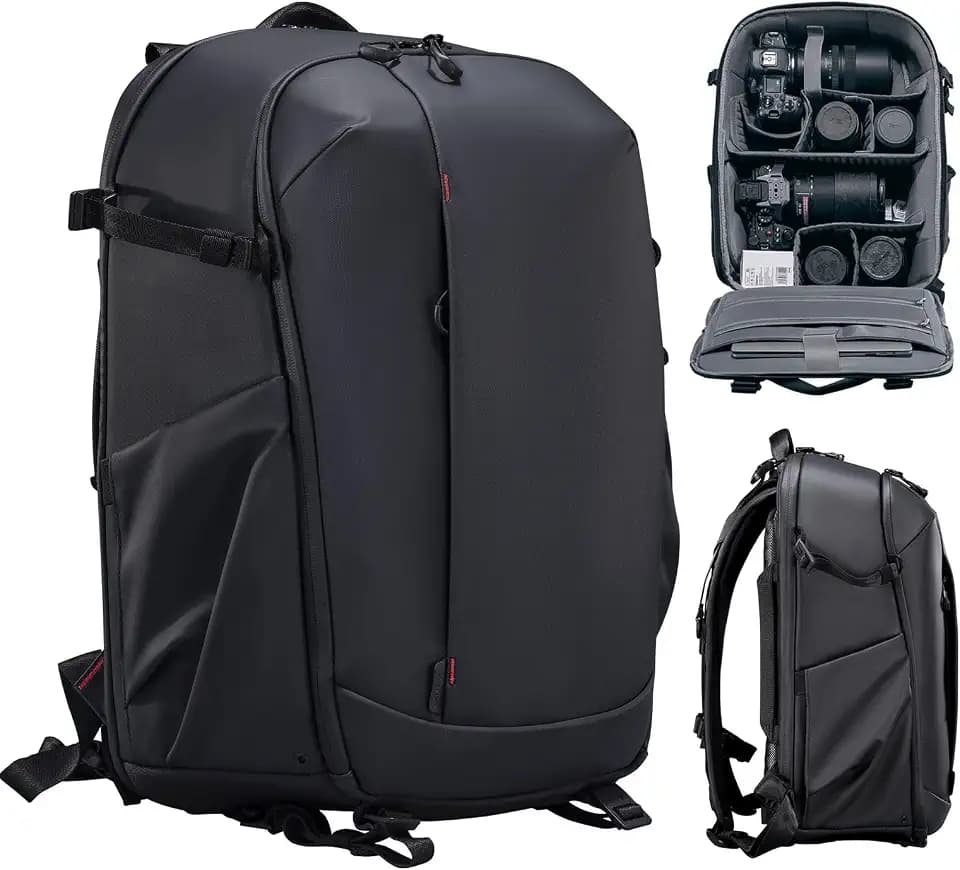 ULANZI 22L Camera Backpack Professional Bag, Water-Resistant Camera Case