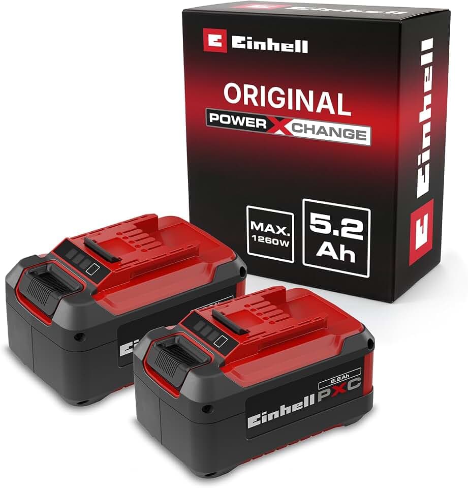 Einhell Original Akku-Twinpack PXC 18 V 5,2 Ah