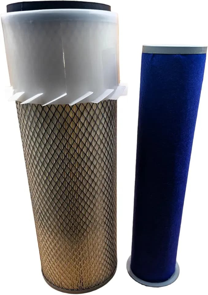 Struggling P182062 P181062 P119539 42518 42519 Air Filter with fits Case 480F 580D 580K 580SE 580SK 590 For CUMMINS 4B3.9