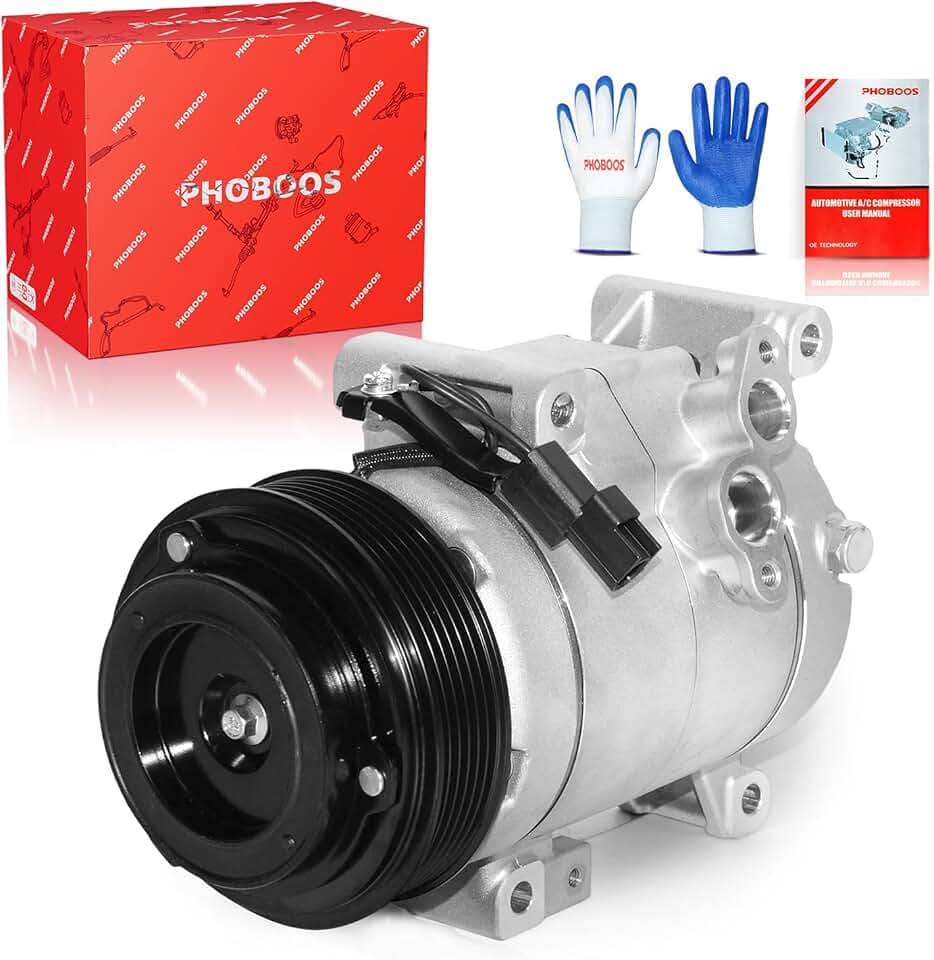 PHOBOOS A/C Compressor with Clutch Compatible with Mazda