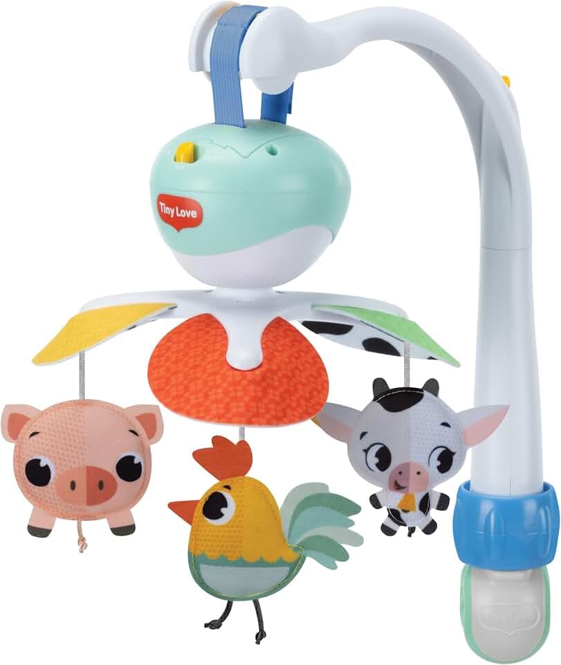Tiny Love 3-in-1 Musik Mobile Baby elektrisch, Into the Farm