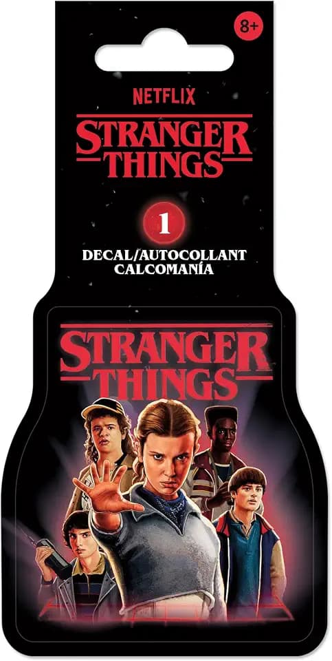 Stranger Things 5 - Character Group White Vinyl Die-Cut Decal - 4 Color