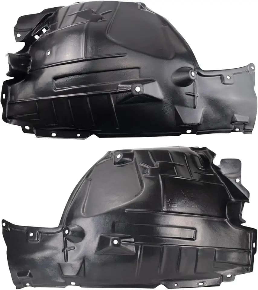 TRQ Front Inner Fender Liner Set Driver & Passenger Side NI1248122