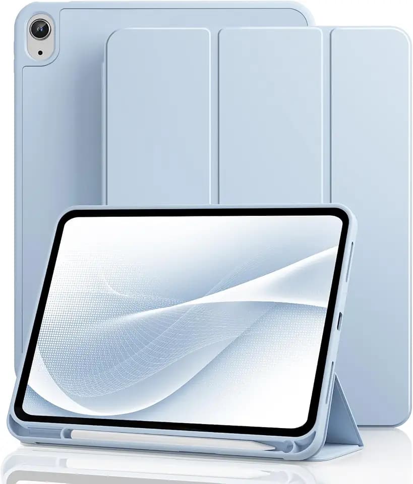 Hülle für iPad (A16) 11./10. Generation 11/10.9 Zoll, Hellblau