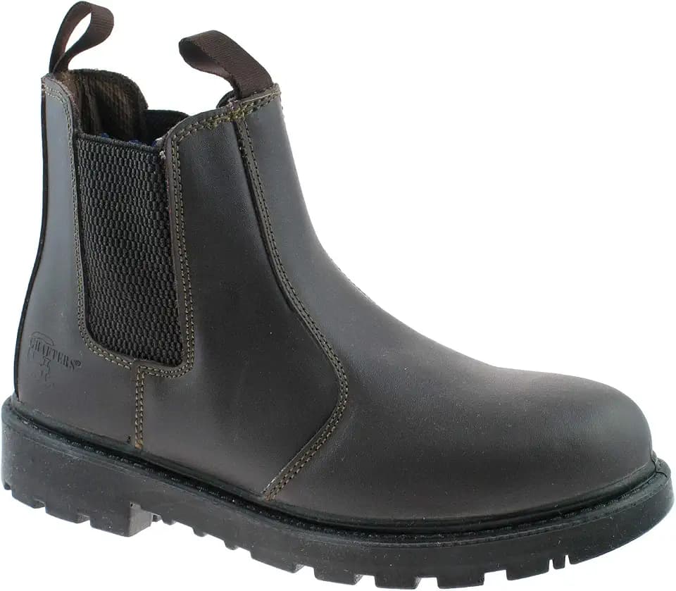 Grafters , Herren Sicherheitsschuhe, Braun - braun - Größe: UK Mens Size 9