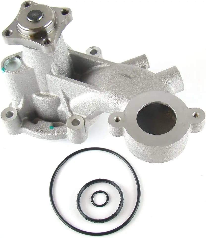 OAW F3270 Engine Water Pump w/ 4 Bolts Pulley hub for Ford 5.0L-V8