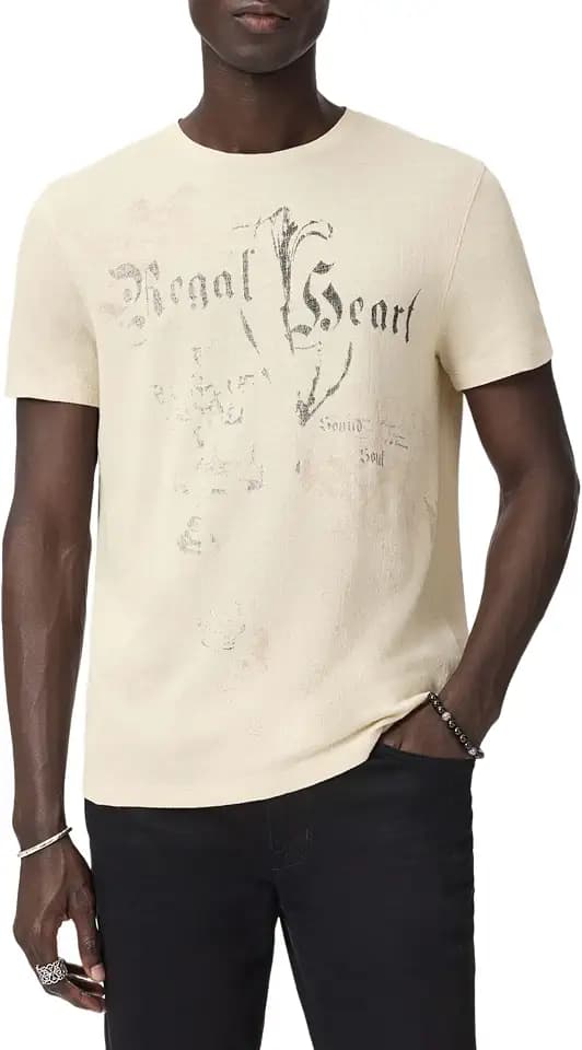John Varvatos Men's Regal Heart Tee