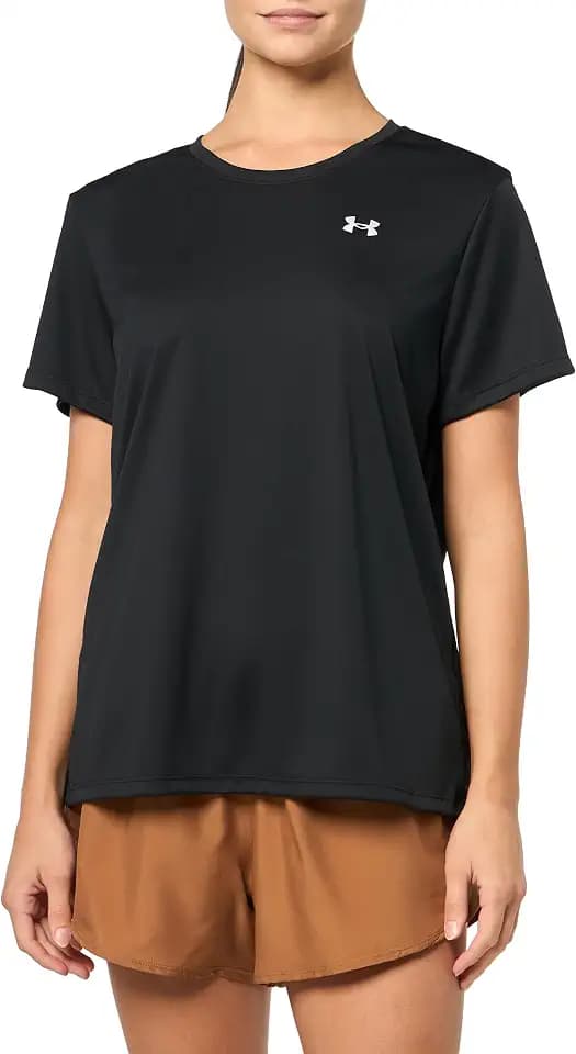Under Armour Women's Velocity Solid Short Sleeve Crew Neck T Shirt