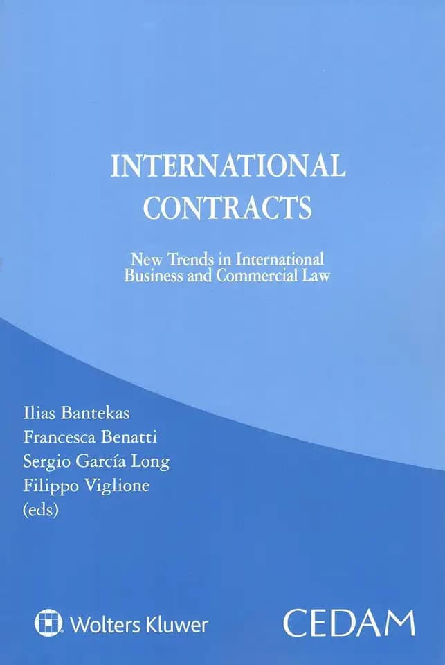 International Contracts. New Trends in International Business and Commercial Law