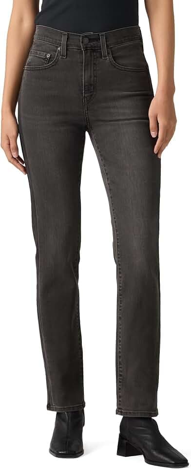 Levi's Damen 724 High Rise Straight Jeans