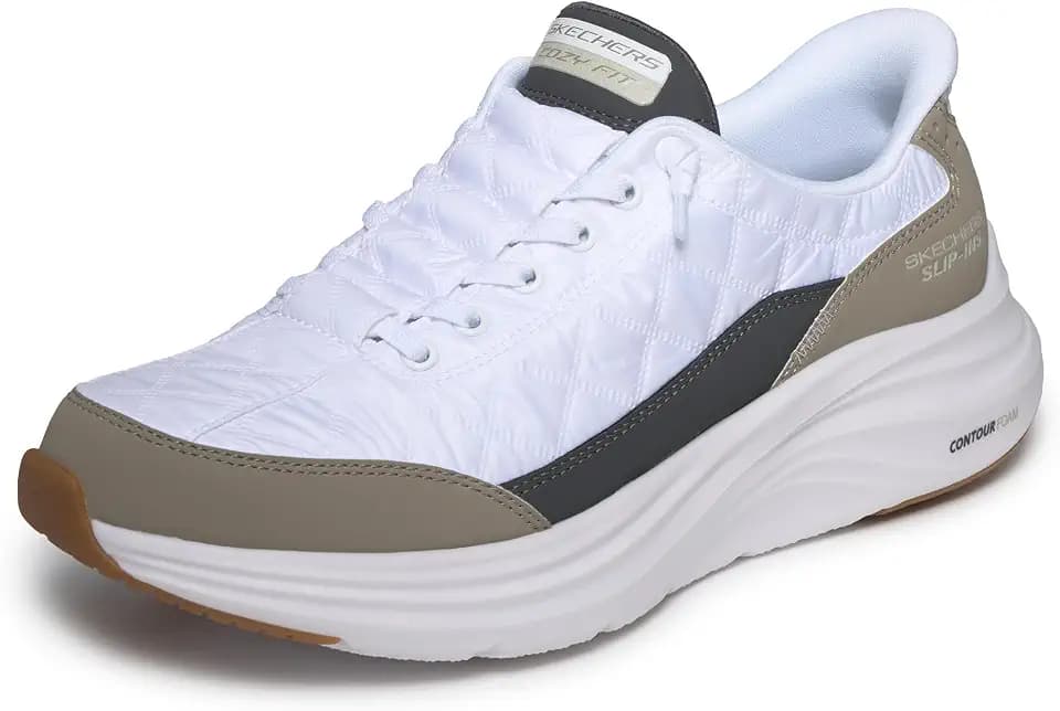 Skechers Men's Contour Foam Cozy Fit Slip-in