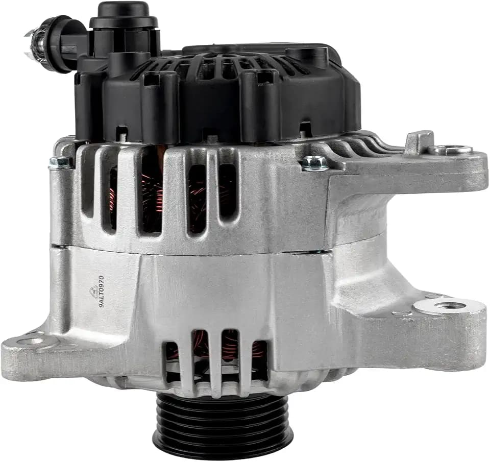 PHILTOP Alternator Compatible With 2005-2010 Kia Sportage, 2005-2009 Hyundai Tucson, 2005-2006 Santa Fe, 2005 Sonata, 2005-2008 Tiburon, 2005-2006 Optima 2.7L V6 11188N
