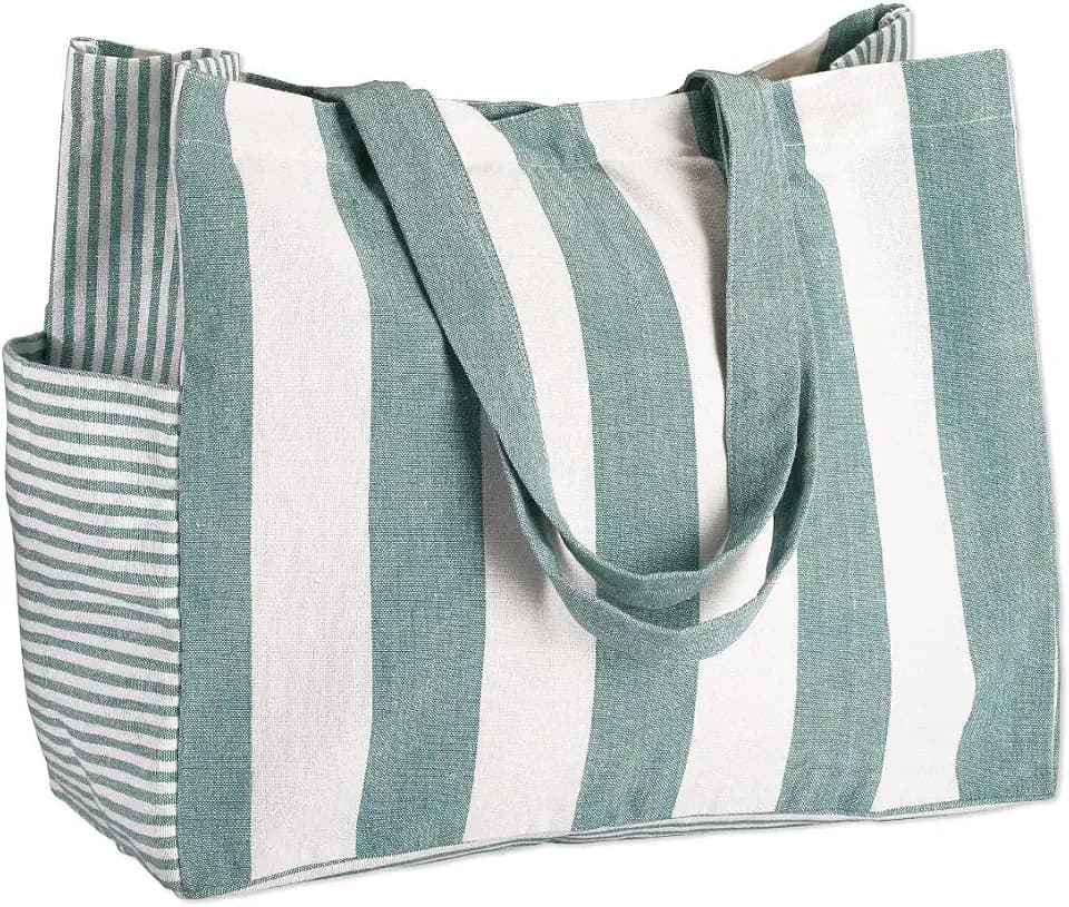 Folkulture Beach Bags for Women, Waterproof, Beach Must Haves -17x14 inch