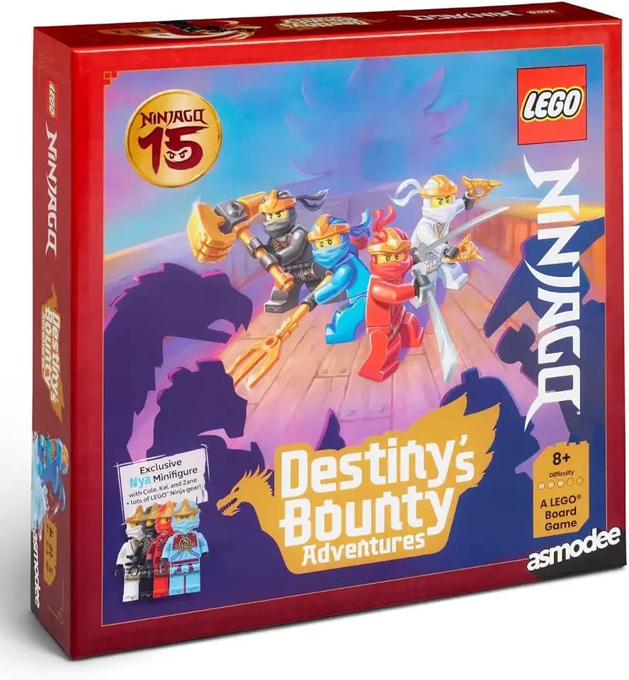Asmodee LEGO Ninjago Board Game: Destiny’s Bounty Adventures