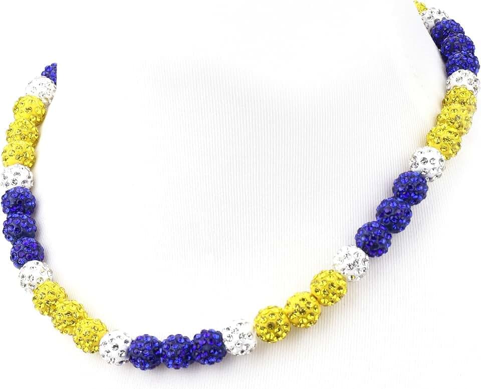Baseball Bead Necklaces for Boys Kids, Drip Chains Necklace, 17.7 Inches