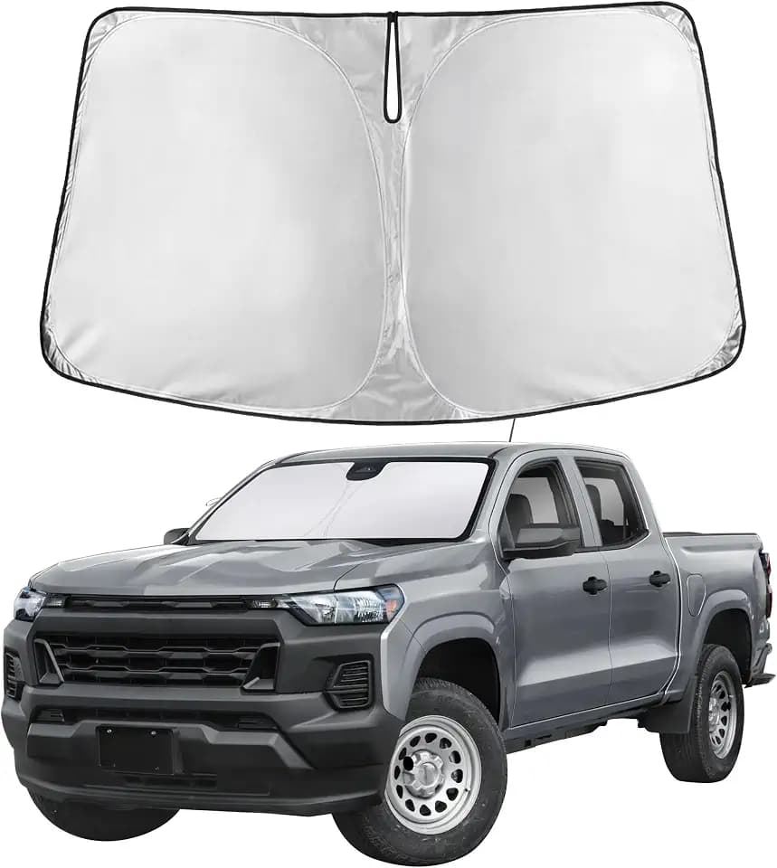 EcoNour Windshield Sunshade Compatible for Chevrolet Colorado 2023-2026