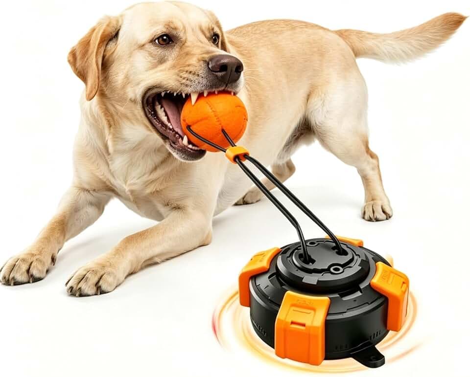Interactive Tug-of-War Dog Toy for Medium & Large Aggressive Chewers