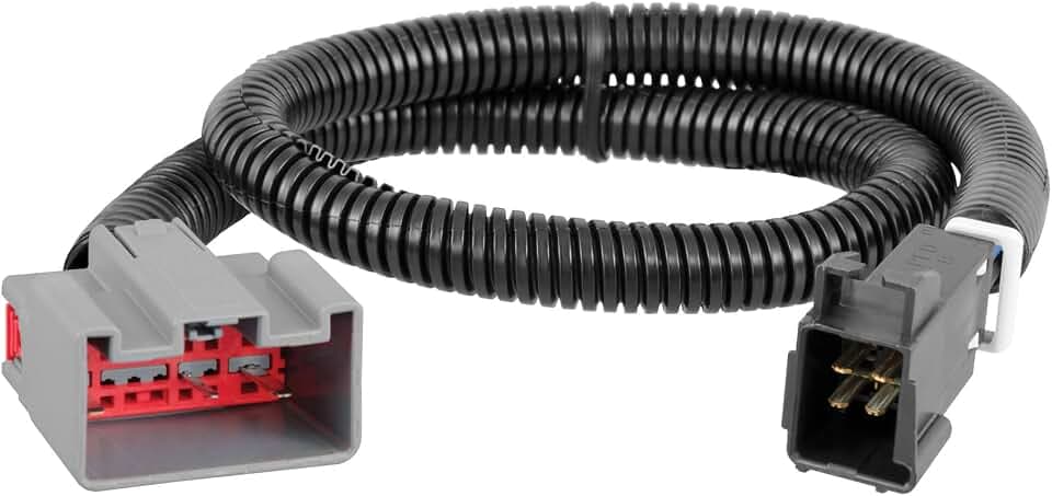 CURT 51437 Quick Plug Brake Controller Wiring Harness for Ford and Lincoln