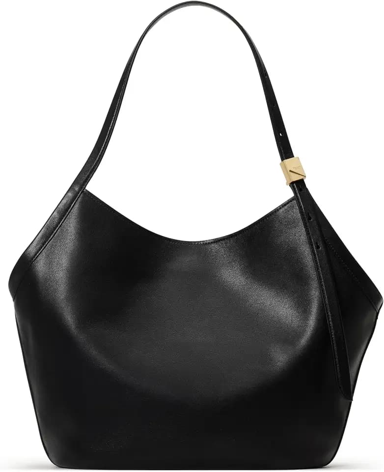 kate spade new york Deco Fine Grain Leather Tulip Tote