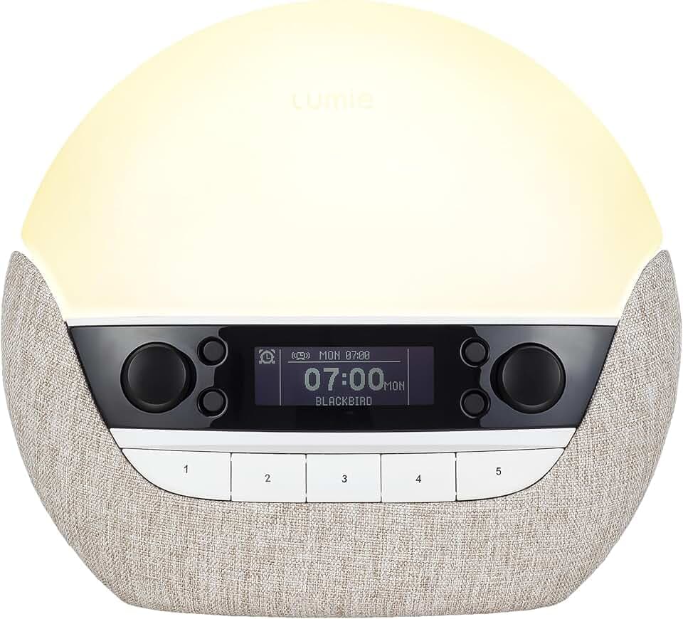 Lumie Bodyclock Luxe 700FM Lichtwecker, UKW-Radio & Bluetooth