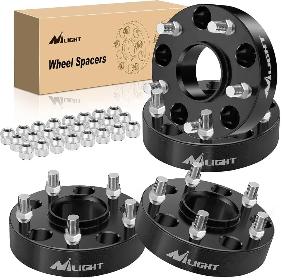 Nilight 5x5.5 Wheel Spacers for 2002-2010 Ram 1500, 4PCS