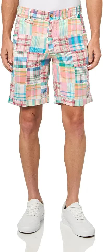 Vintage 1946 Mens Indian Patch Madras Short