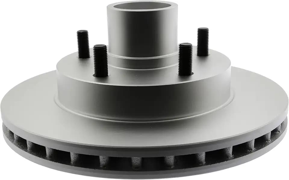 ACDelco Silver 18A878AC (19327436) Coated Front Disc Brake Rotor