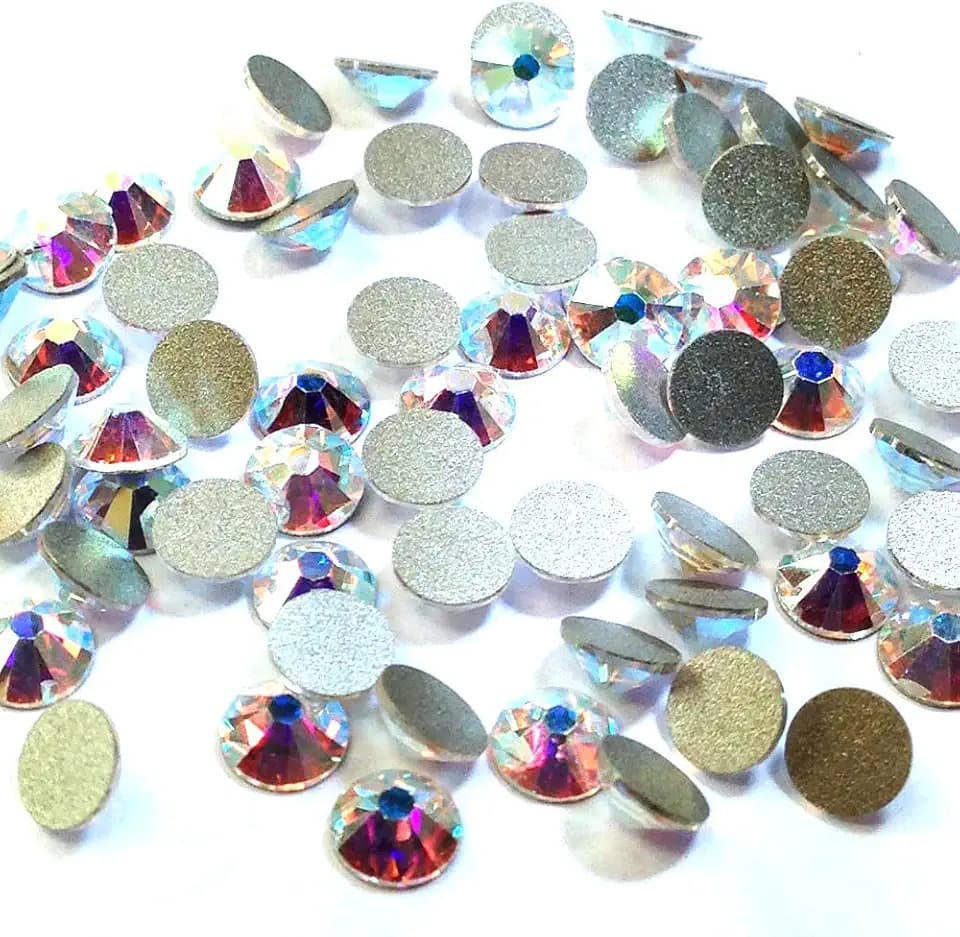 1440 pcs Crystal AB (001 AB) Swarovski SS10 2.8mm Flatback No-Hotfix