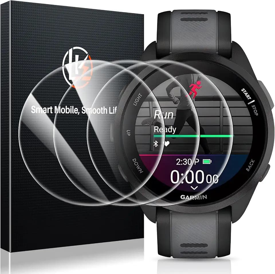 LK 3 Stück für Garmin Forerunner 165/165 Music für Panzerglas