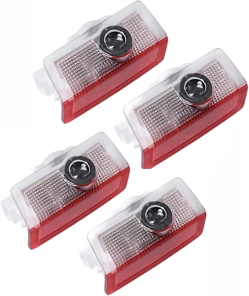 Car Door Lights Logo Projector Compatible with A B C E M GL GLA GLE GLC Accessories, 4PCS No Fade 3D Ghost Shadow Light Upgraded Super Bright Puddle Light