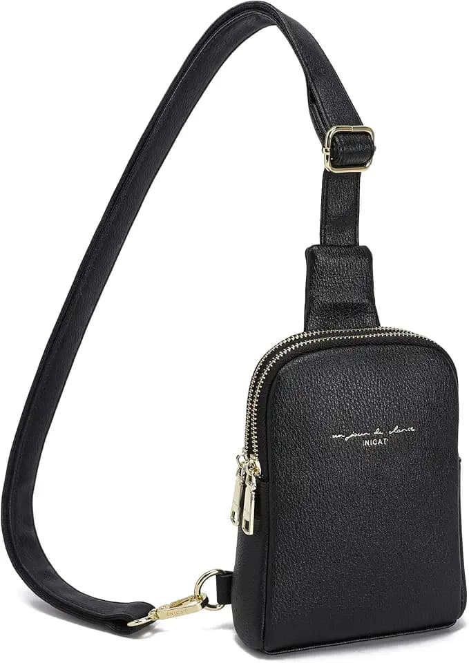 INICAT Small Crossbody Bags for Women, Mini Travel Sling Purse