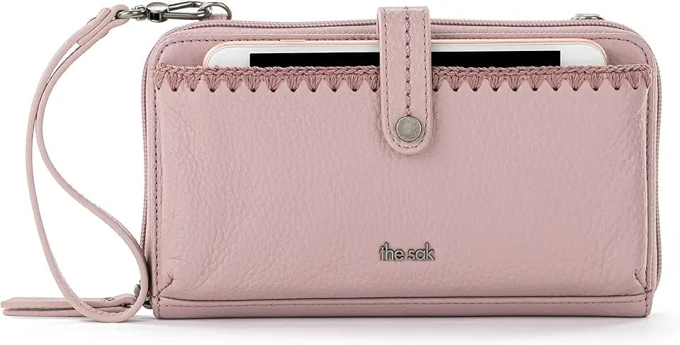 The Sak Iris Smartphone Crossbody Purse - Small Women's Cellphone Bag & Wallet For Everyday- Convertible Wristlet With Zipper