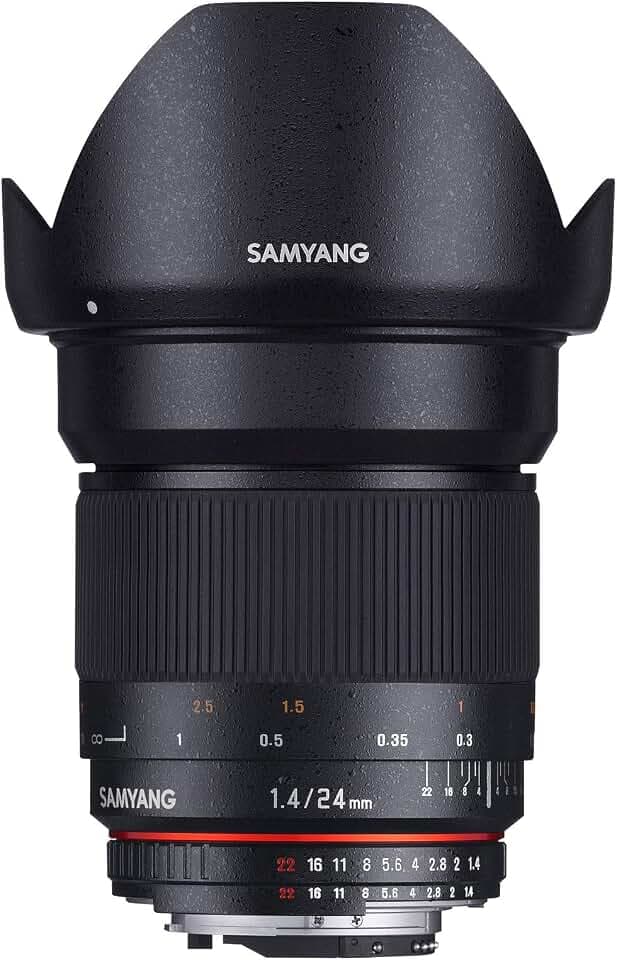 Samyang 24mm F1.4 Objektiv für Anschluss Sony Alpha