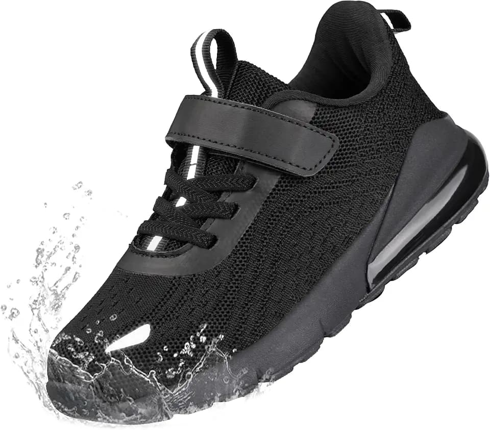 Kids Waterproof Sneakers for Boys Girls Running Tennis Sport Shoes