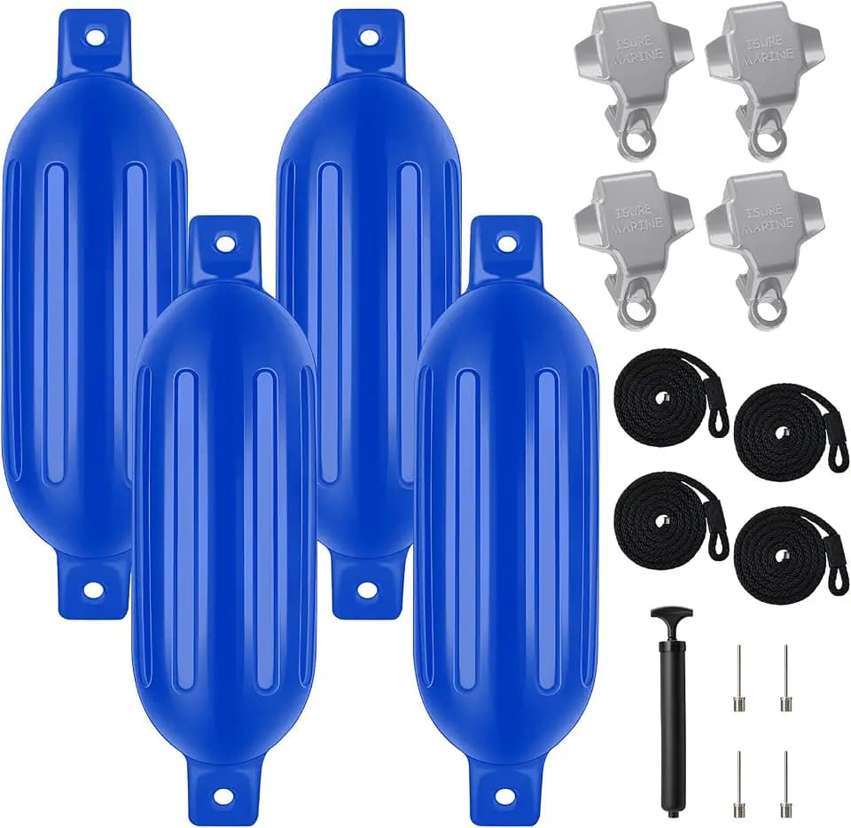 DaisyInner 4 Pack Boat Bumpers for Docking