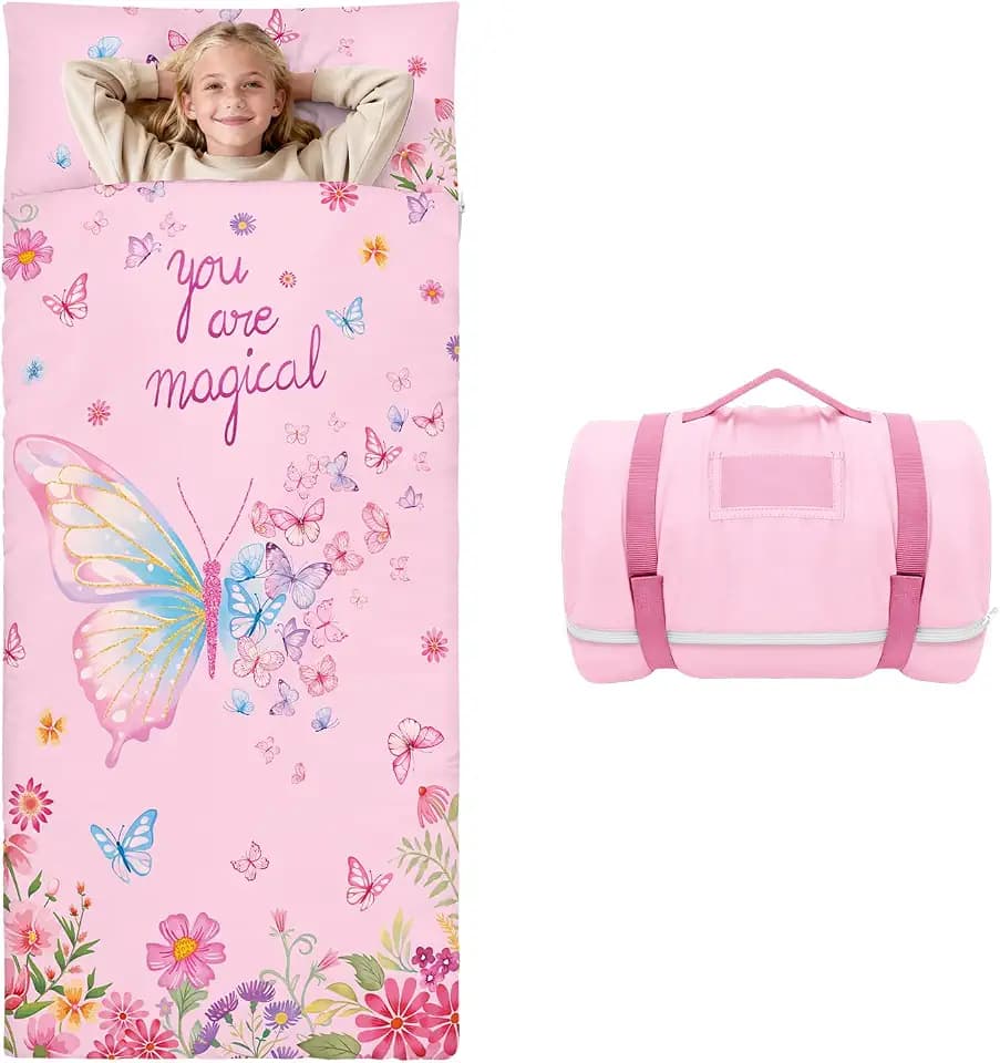 decalsweet Schlafsack Kinder, Groß Weich Kinderschlafsack 170×75cm