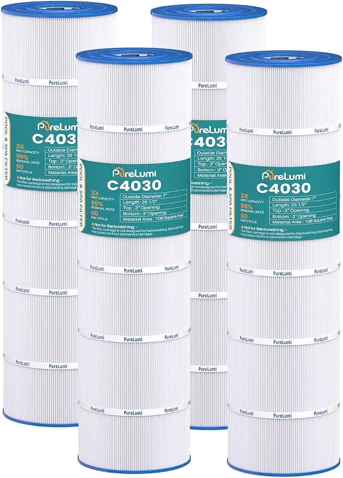 C4030 Pool Filter Replaces Hayward CX880XRE, PA106, C-7488, FC-1226, 4 Pack
