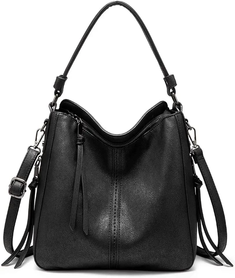 Realer Hobo Crossbody Bag for Women, Designer Shoulder Purse Handbags